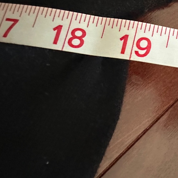 LOFT Black V Neck Cotton Lightweight Sweater Animal Print Ruffle Hem Size XS EUC - Picture 14 of 15